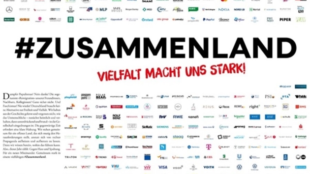 Telekom setzt sich für Freiheit und Vielfalt ein - Medienhäuser und Unternehmen machen sich gemeinsam gegen Hass und Rechtsextremismus stark - Quelle: Deutsche Telekom